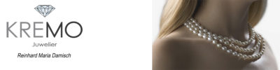 Perlen Beratung Reinhard Maria Damisch Uhren & Schmuck Juwelier KREMO kreativ modern Salzburg